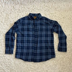 SALE Blue Flannel